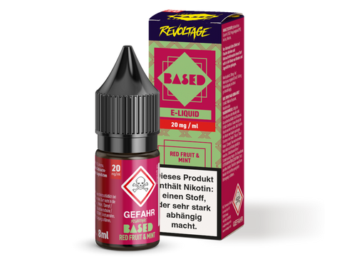 Revoltage BASED Hybrid Nikotinsalz Liquid Red Fruit Mint