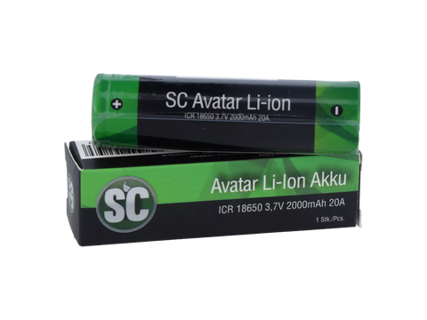SC 18650er Akku 2000 mAh