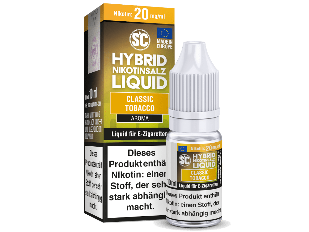 SC Hybrid Golden Tobacco Nikotinsalz Liquid