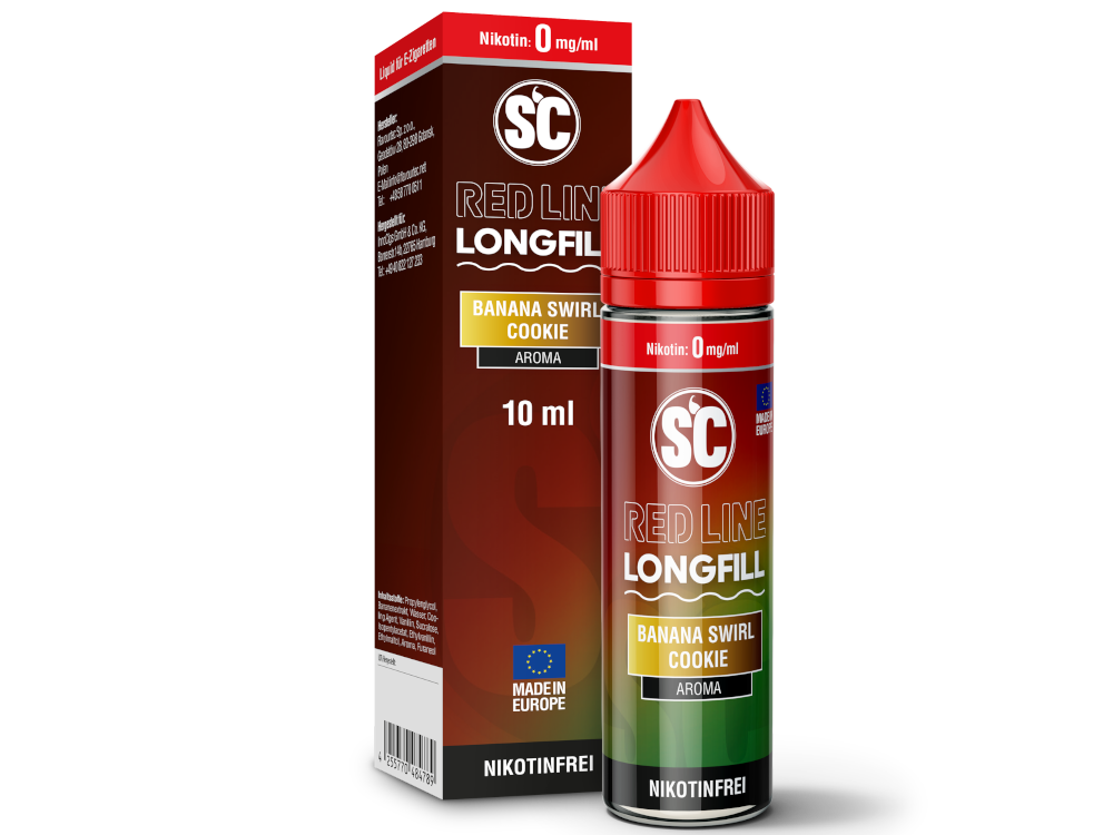 SC Red Line Aroma Banana Swirl Cookie 10ml