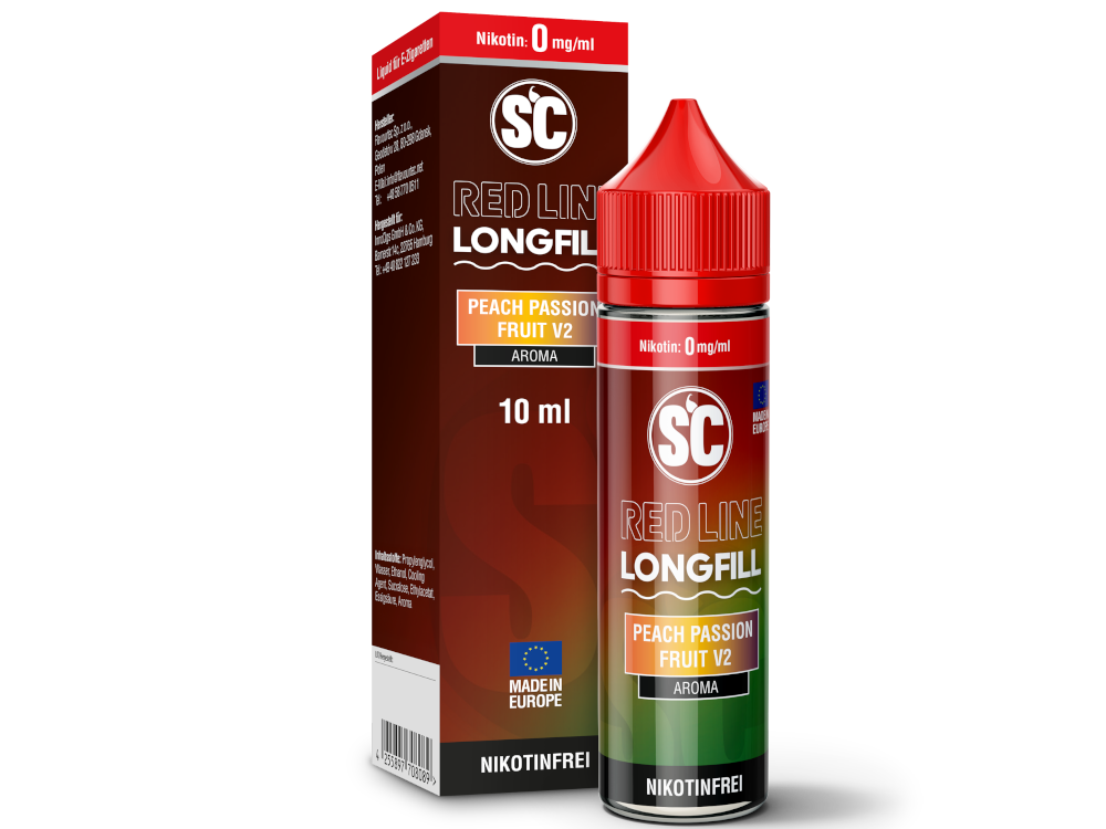 SC Red Line Aroma Peach Passion Fruit V2 10ml
