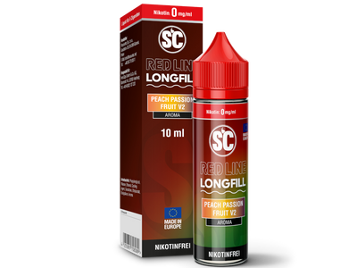 SC Red Line Aroma Peach Passion Fruit V2 10ml