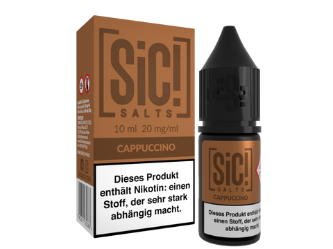 SiC! Salts Nikotinsalz Liquid Cappuccino