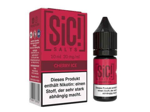 SIC! Salts Cherry Ice Nikotinsalz Liquid