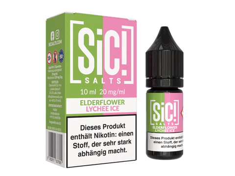 SIC! Salts Elderflower Lychee Ice Nikotinsalz Liquid
