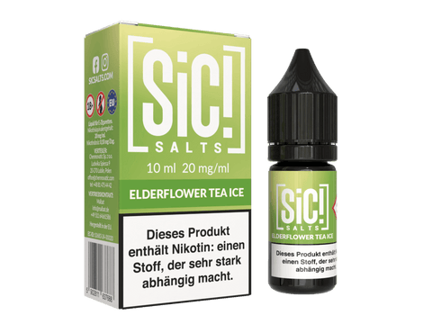 SIC! Salts Elderflower Tea Ice Nikotinsalz Liquid