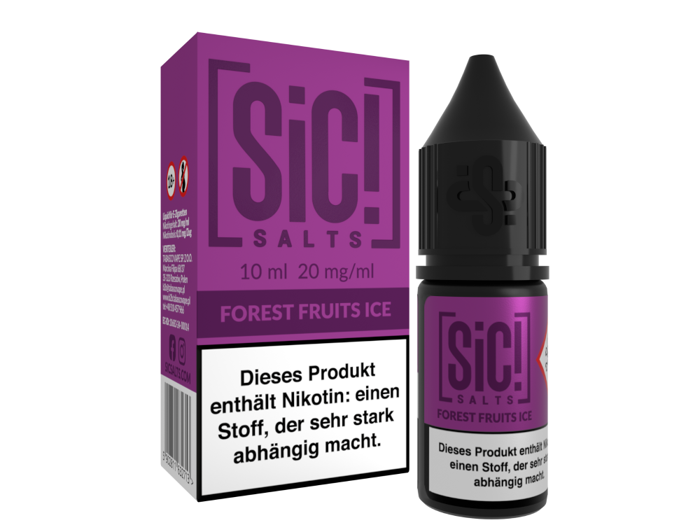 SiC! Salts Nikotinsalz Liquid Forest Fruits Ice