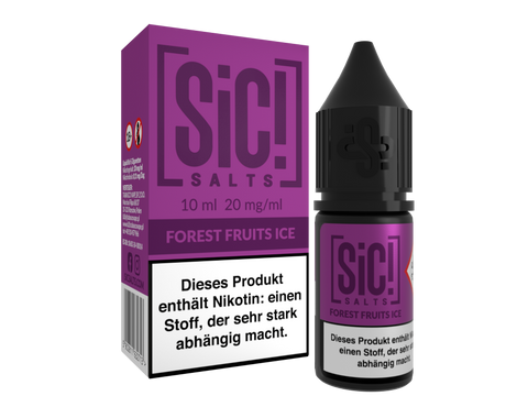 SiC! Salts Nikotinsalz Liquid Forest Fruits Ice