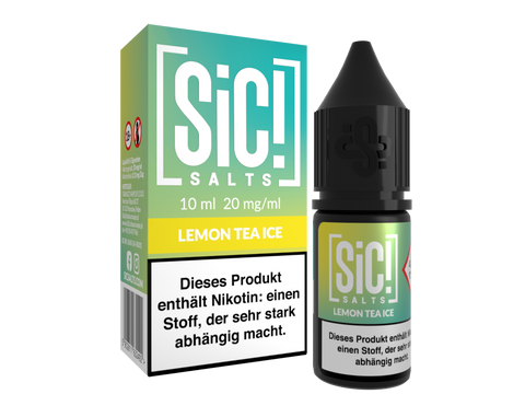 SiC! Salts Nikotinsalz Liquid Lemon Tea Ice