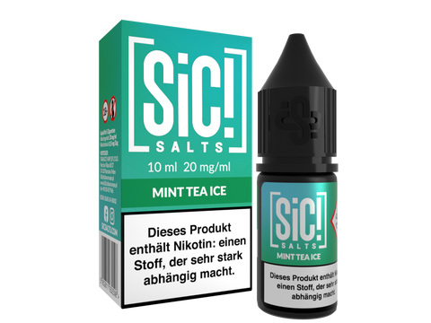 SiC! Salts Nikotinsalz Liquid Mint Tea Ice