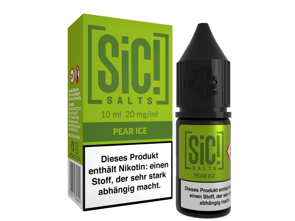 SiC! Salts Nikotinsalz Liquid Pear Ice