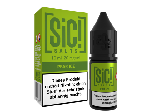 SiC! Salts Nikotinsalz Liquid Pear Ice