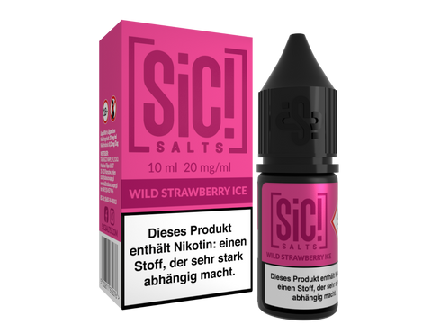 SiC! Salts Nikotinsalz Liquid Wild Strawberry Ice