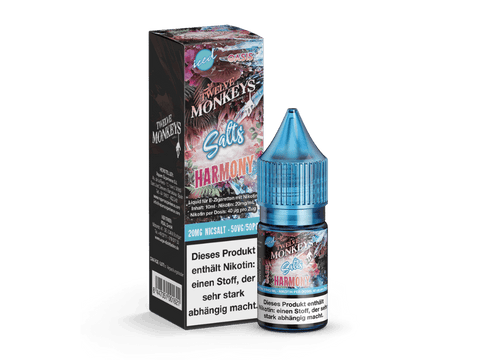 Twelve Monkeys - Iced - Nikotinsalz Liquid - Harmony