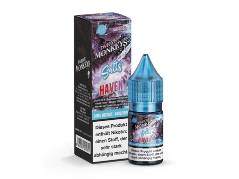 Twelve Monkeys - Iced - Nikotinsalz Liquid - Haven