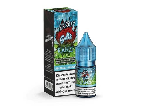 Twelve Monkeys - Iced - Nikotinsalz Liquid - Kanzi