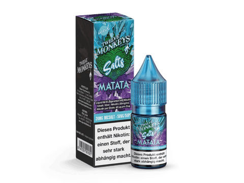 Twelve Monkeys - Iced - Nikotinsalz Liquid - Matata