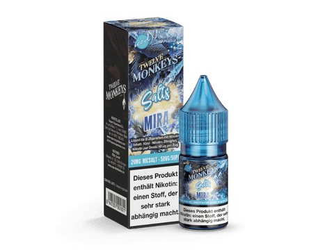 Twelve Monkeys - Iced - Nikotinsalz Liquid - Mira