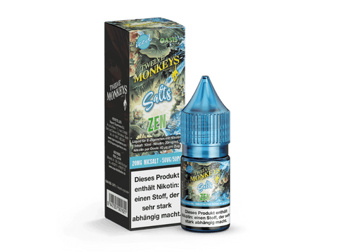 Twelve Monkeys - Iced - Nikotinsalz Liquid - Zen