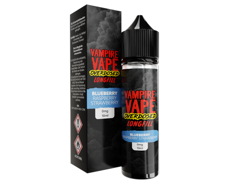 Vampire Vape Overdosed Aroma Blueberry Raspberry Strawberry 10ml