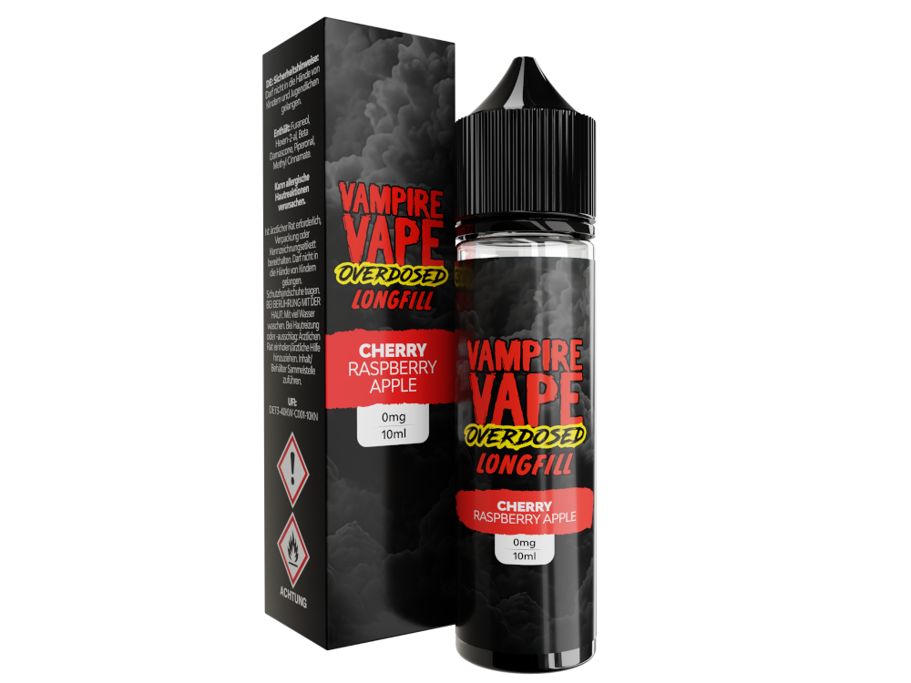 Vampire Vape Overdosed Aroma Cherry Raspberry Apple 10ml