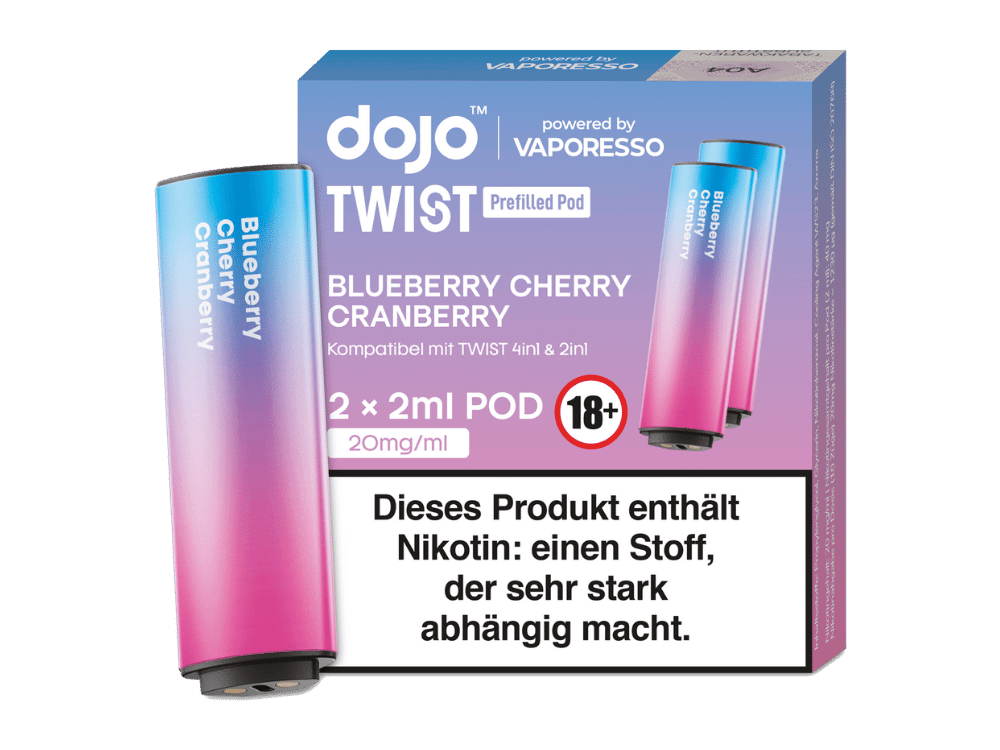 Vaporesso Dojo Twist Pod 20 mg/ml (2er Pack)