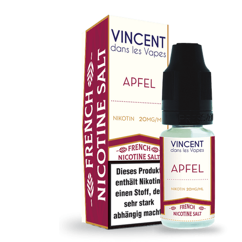 Vincent dans les Vapes Apfel Nikotinsalz Liquid