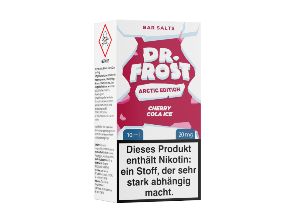 Dr. Frost Cherry Cola Ice Arctic Edition Nikotinsalz Liquid
