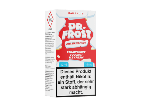 Dr. Frost Strawberry Coconut Ice Cream Arctic Edition Nikotinsalz Liquid