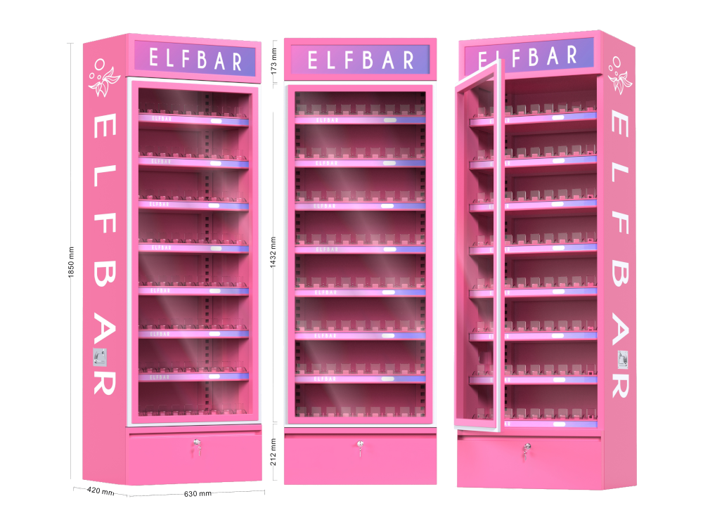 Elfbar LED-Verkaufsdisplay Pink