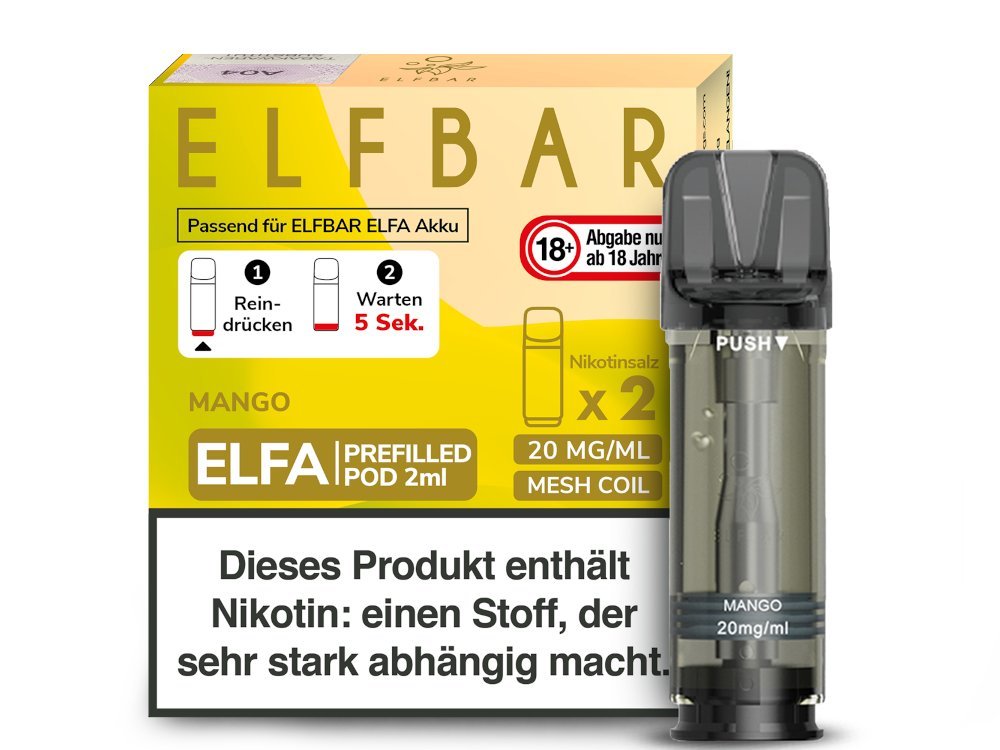 Elfbar Elfa Prefilled Pods