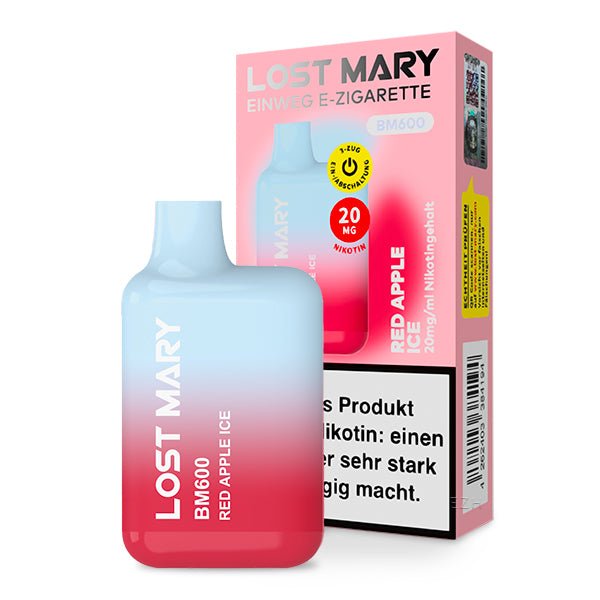 Lost Mary BM600 kaufen 600 Zge, 20 mg Nikotinsalz, 16 Sorten | LYNDEN Lost Mary BM600 kaufen 600 Zge, 20 mg Nikotinsalz, 16 Sorten | LYNDEN