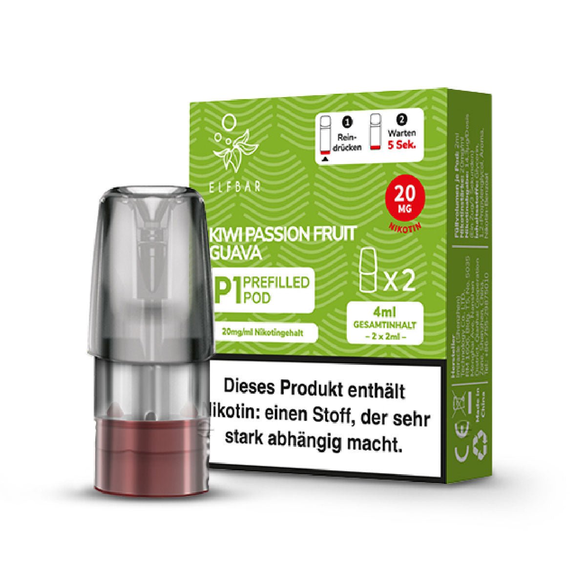 Elfbar Mate 500 Prefilled | Pod | 600 Zge Elfbar Mate 500 Prefilled | Pod | 600 Zge