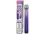 Elfbar 800 in Blackberry Ice — 800 Züge max., 2 ml vorgefüllt, 20 mg/ml Nikotinsalz