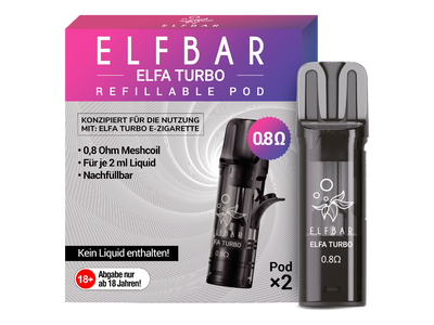 Elfbar Elfa Turbo Pods (2 Stück pro Packung)