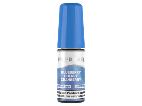Flerbar Liquid - Nikotinsalz Liquid - Blueberry Cherry Cranberry