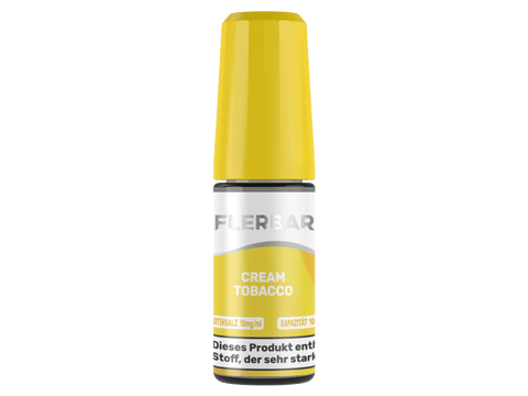 Flerbar Liquid - Nikotinsalz Liquid - Cream Tobacco