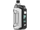 GEEKVAPE Aegis Hero 5 in Steel Silver — IP68 Schutz, 1.300 mAh Akku, B-Series Pods