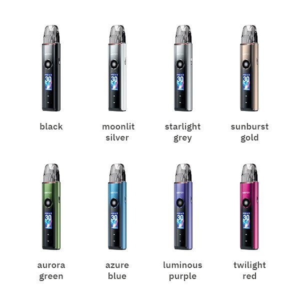 Geekvape Wenax Q Pro — 1.200 mAh Akku, 30 W Leistung, 0,96″ Display