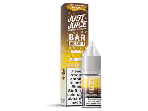 Just Juice Bar Nikotinsalz Liquid Banana