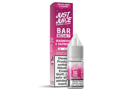 Just Juice Bar Nikotinsalz Liquid Dragonfruit & Raspberry