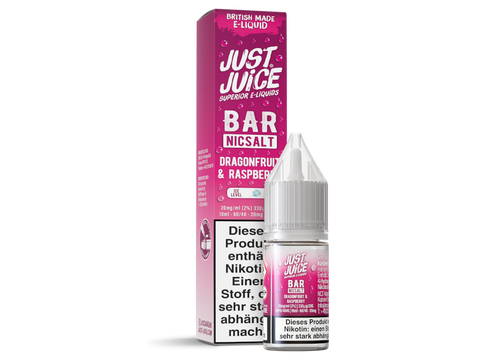 Just Juice Bar Nikotinsalz Liquid Dragonfruit & Raspberry