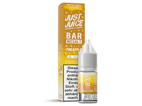 Just Juice Bar Nikotinsalz Liquid Pineapple