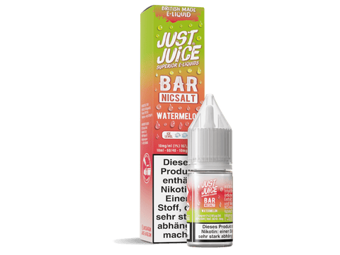 Just Juice Bar Nikotinsalz Liquid Watermelon