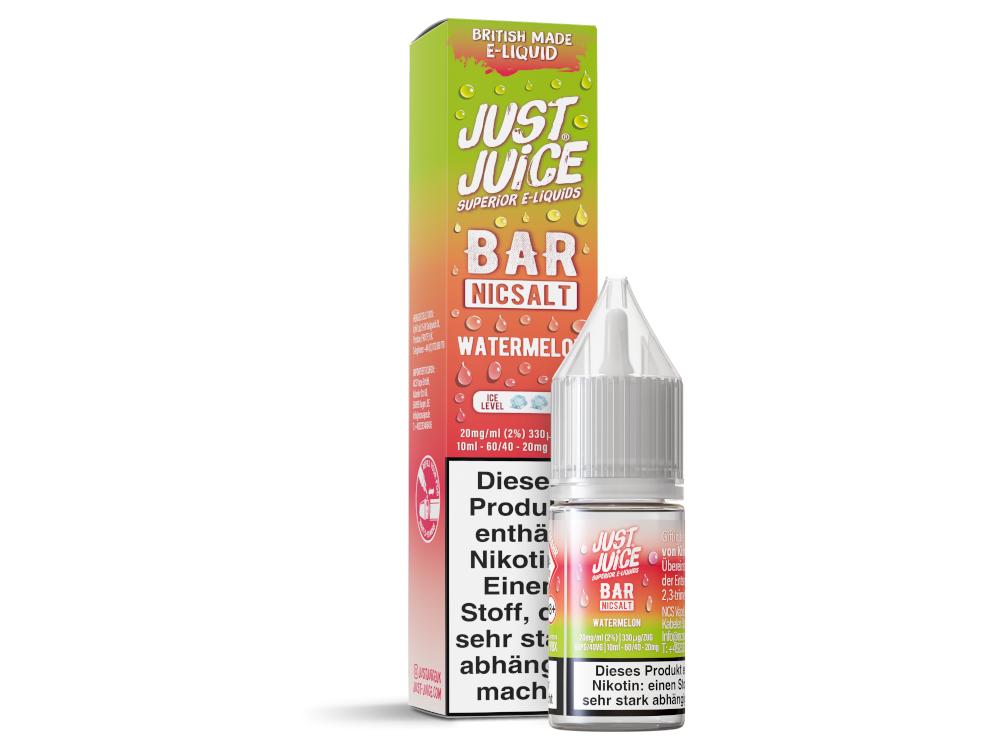 Just Juice Bar Nikotinsalz Liquid Watermelon