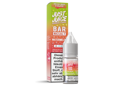 Just Juice Bar Nikotinsalz Liquid Watermelon