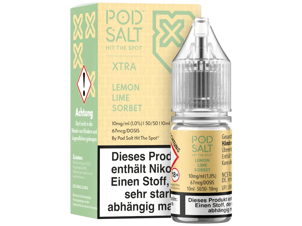 Pod Salt X Lemon Lime Sorbet Nikotinsalz Liquid