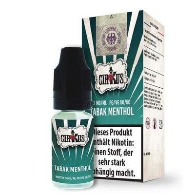 Cirkus Tabak Menthol Liquid
