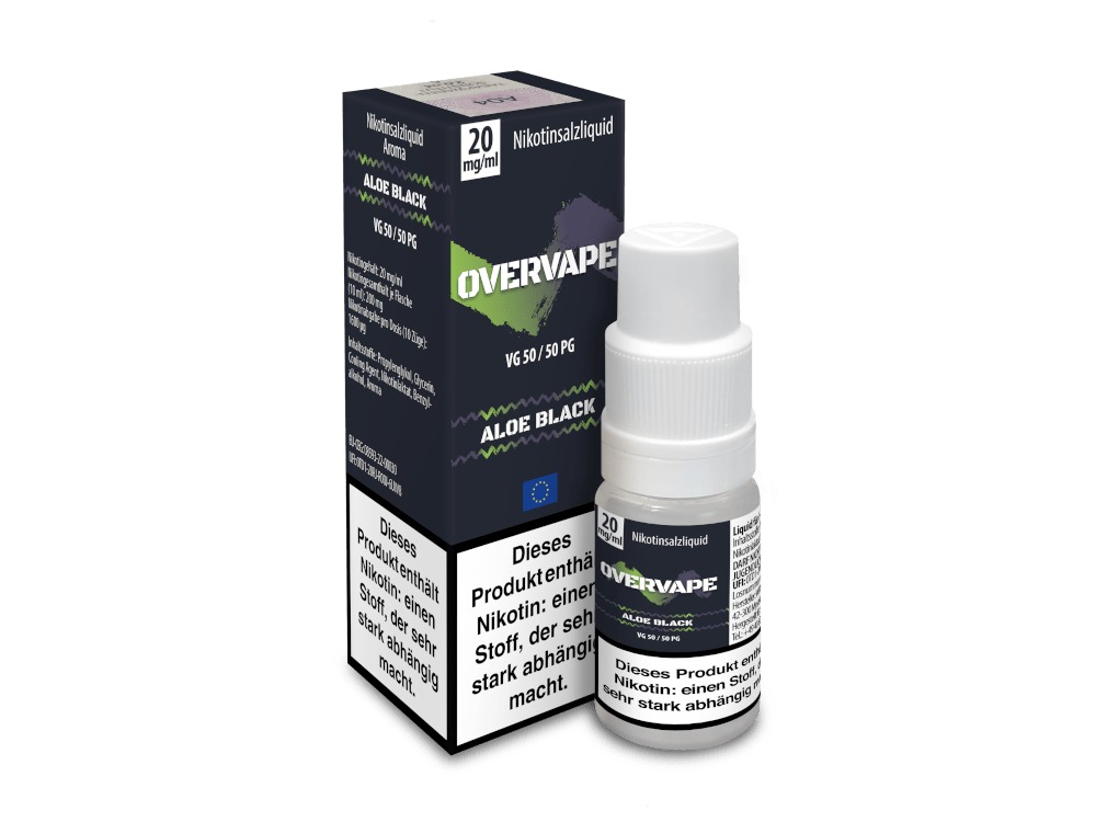Overvape Aloe Black Nikotinsalz Liquid