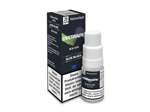 Overvape Aloe Black Nikotinsalz Liquid